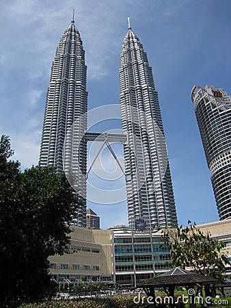 Petronas Twin Towers KL Malaysia Editorial Stock Photo