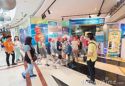 Petrosains Discovery center in Suria KLCC mall, Kuala Lumpur, Ma Editorial Stock Photo