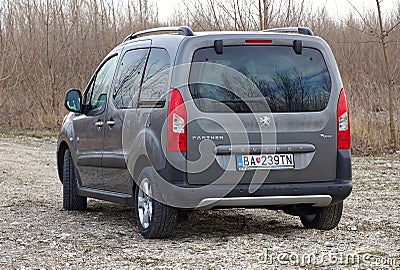 Peugeot Partner Tepee Editorial Stock Photo