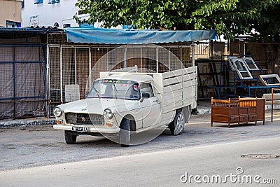 Peugeot 404 pick up Editorial Stock Photo