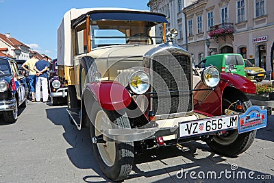 Peugeot 201 pick-up Editorial Stock Photo