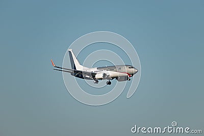 PH-GOV Dutch Air Force Boeing 737-700 jet in Zurich in Switzerland Editorial Stock Photo