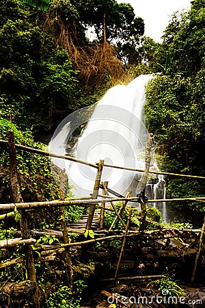 Pha Dok Seaw Waterfall Stock Photo