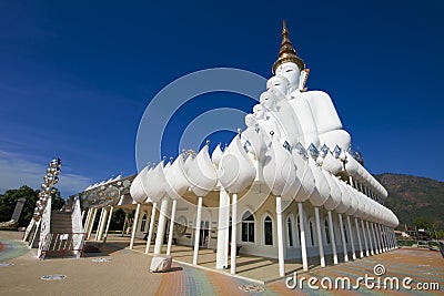 Pha Pha hidden glass (Wat Pha Kaew) Stock Photo