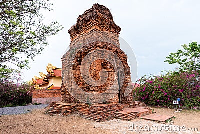 Phan Thiet city by night Stock Photo