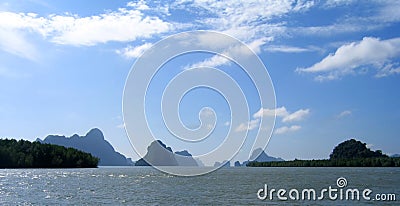 Phang Nga Bay, Thailand Stock Photo