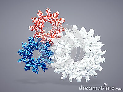 Pharmaceutical cogwheel icon Stock Photo