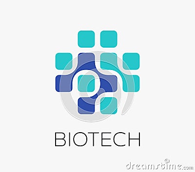 Pharmaceutical, healthcare and medical concept logo, symbol Vector Illustration