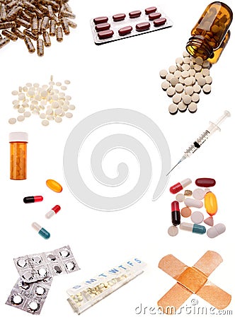 Pharmaceutical products Stock Photo