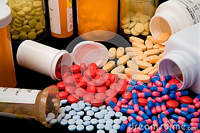 Pharmaceutical Products Stock Photo