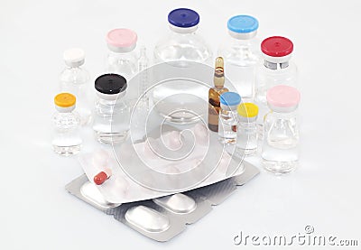 Pharmaceutical products Stock Photo