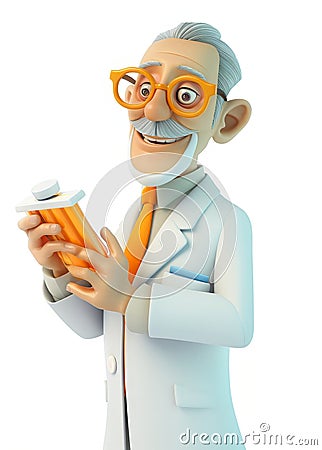 Pharmacist issues a presciption and tablets under new dispensing rules Stock Photo