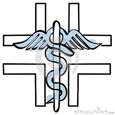 Pharmacy cross vector Vector Illustration