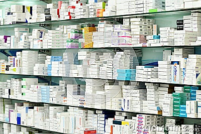 Pharmacy Editorial Stock Photo