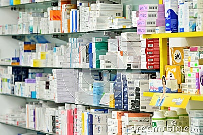 Pharmacy Editorial Stock Photo