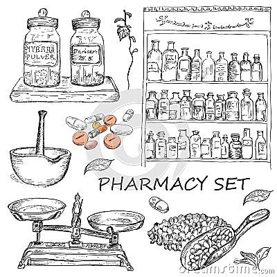 Pharmacy Vector Illustration