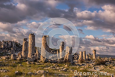 Phenomenon rock formations Stock Photo