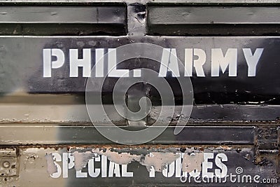 Phil army special forces Stock Photo