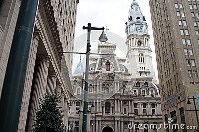 Philadelphia City Hall 4 Editorial Stock Photo