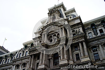 Philadelphia City Hall 22 Editorial Stock Photo