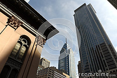 Philadelphia cityscape. Downtown of Philadelphia, PA, USA Editorial Stock Photo