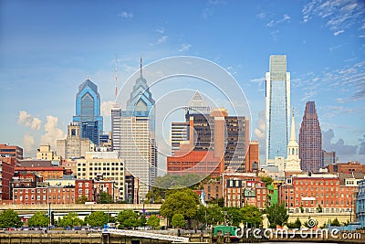 Philadelphia cityscape Stock Photo