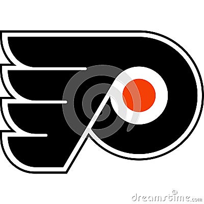 Philadelphia flyers sports logo Editorial Stock Photo