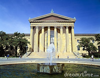 Philadelphia Museum of Art Editorial Stock Photo