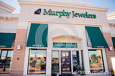 Murphy Jewelers store front Editorial Stock Photo