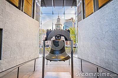 Liberty Bell in Philadelphia Editorial Stock Photo