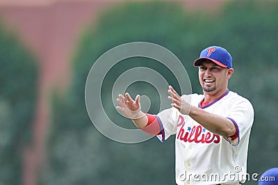 Philadelphia Phillies - Shane Victorino Editorial Stock Photo