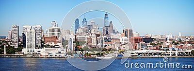 Philadelphia Skyline Stock Photo