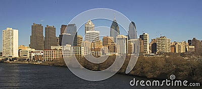 Philadelphia Skyline Stock Photo