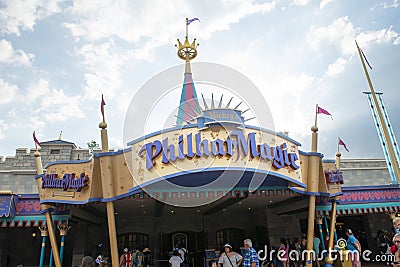 PhilharMagic, Disney World, Travel, Magic Kingdom Editorial Stock Photo