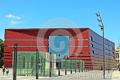 Philharmonic building in Wroclaw Editorial Stock Photo