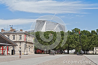 Philharmonie de Paris in Parc de la Villette Editorial Stock Photo