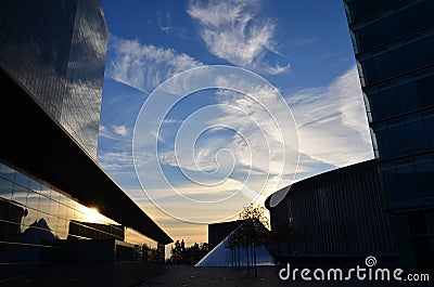 Philharmonie Luxembourg Stock Photo