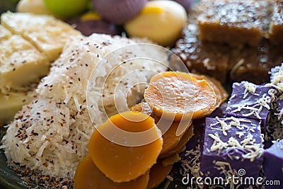 Philippine Delicacy Dessert Sweets 01 Stock Photo