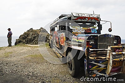 Philippine jeepney Editorial Stock Photo