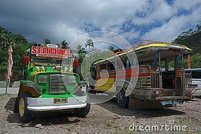 Philippine Jeepney Editorial Stock Photo