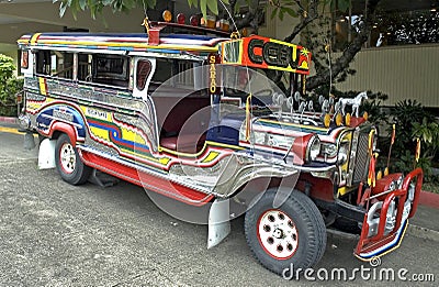 Philippine Jeepney Editorial Stock Photo