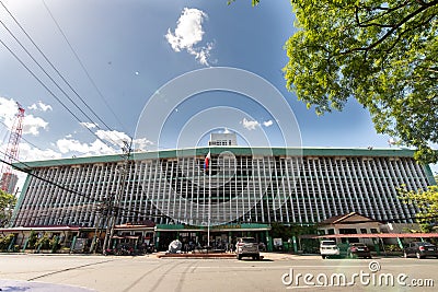 Philippines Immigration Hear Office building at Manila, Metro Manila, Philippines, Mar 13, 2021 Editorial Stock Photo