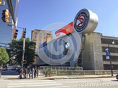 Philips Arena Editorial Stock Photo