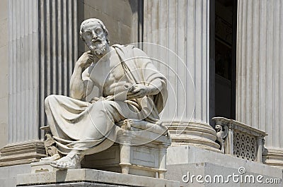 Philosopher Herodotus Stock Photo