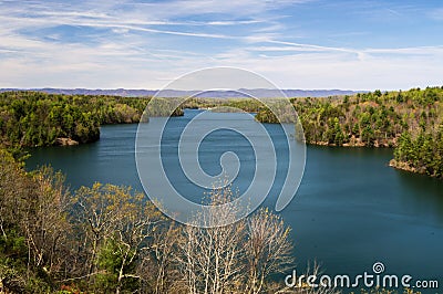 Philpott Lake, Virginia, USA Stock Photo