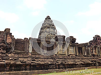 Phimai Stone Castle, Thailand Stock Photo