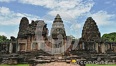 Phimai Stone Temple Editorial Stock Photo