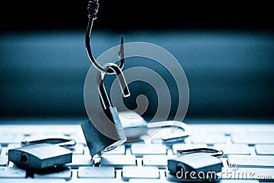 Phishing Stock Photo