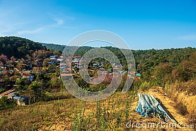 Phitsanulok Thailand January 25 2023 Wat Pa Phuhin Rong kla, Ban Rong Kla, Phu Hin Rong Kla National Park Editorial Stock Photo