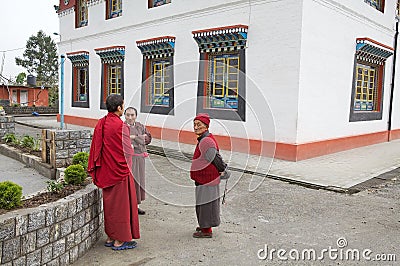 Phodong Monastery, Gangtok, Sikkim, India Editorial Stock Photo